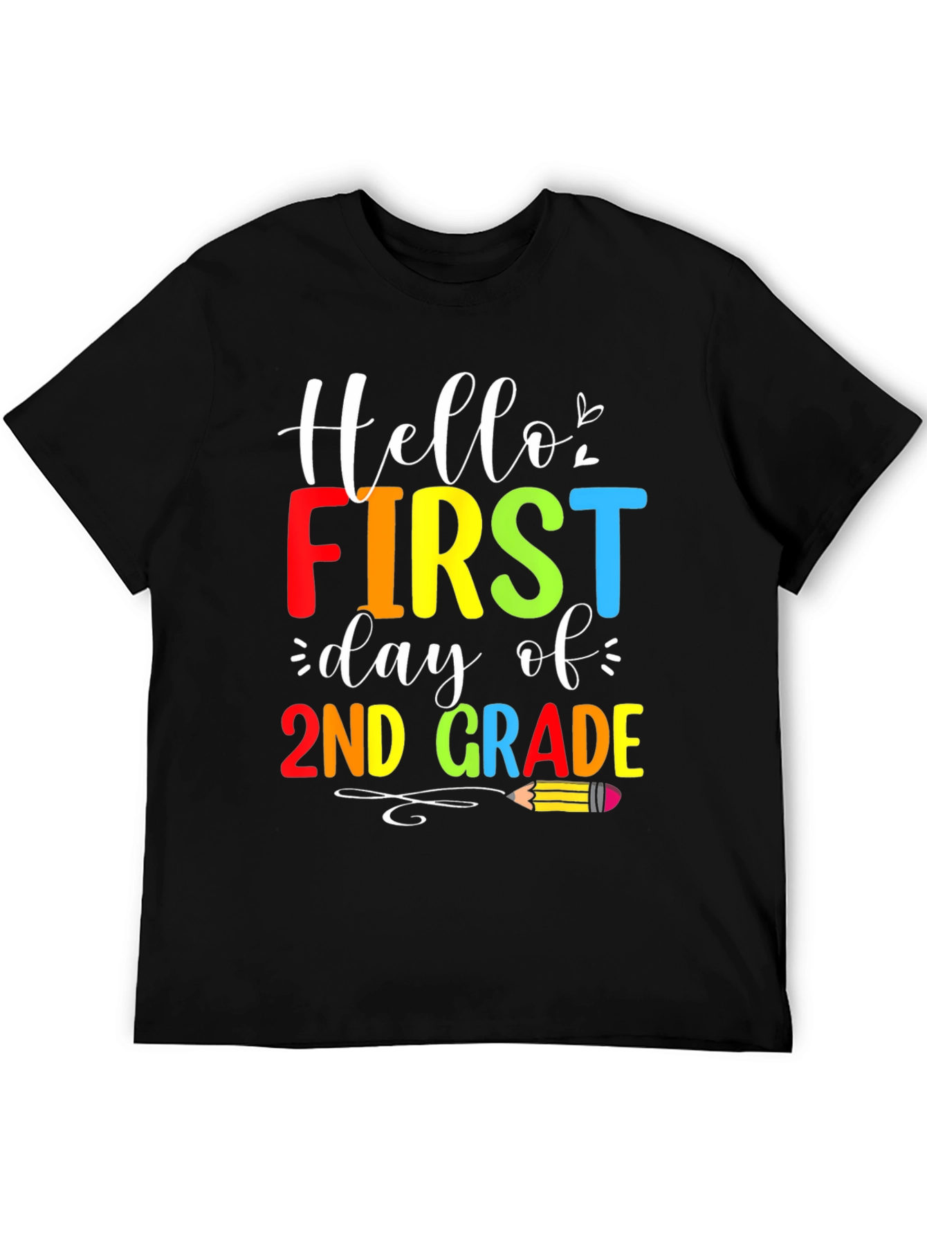 Hello 2nd Grade Back to School T-Shirt