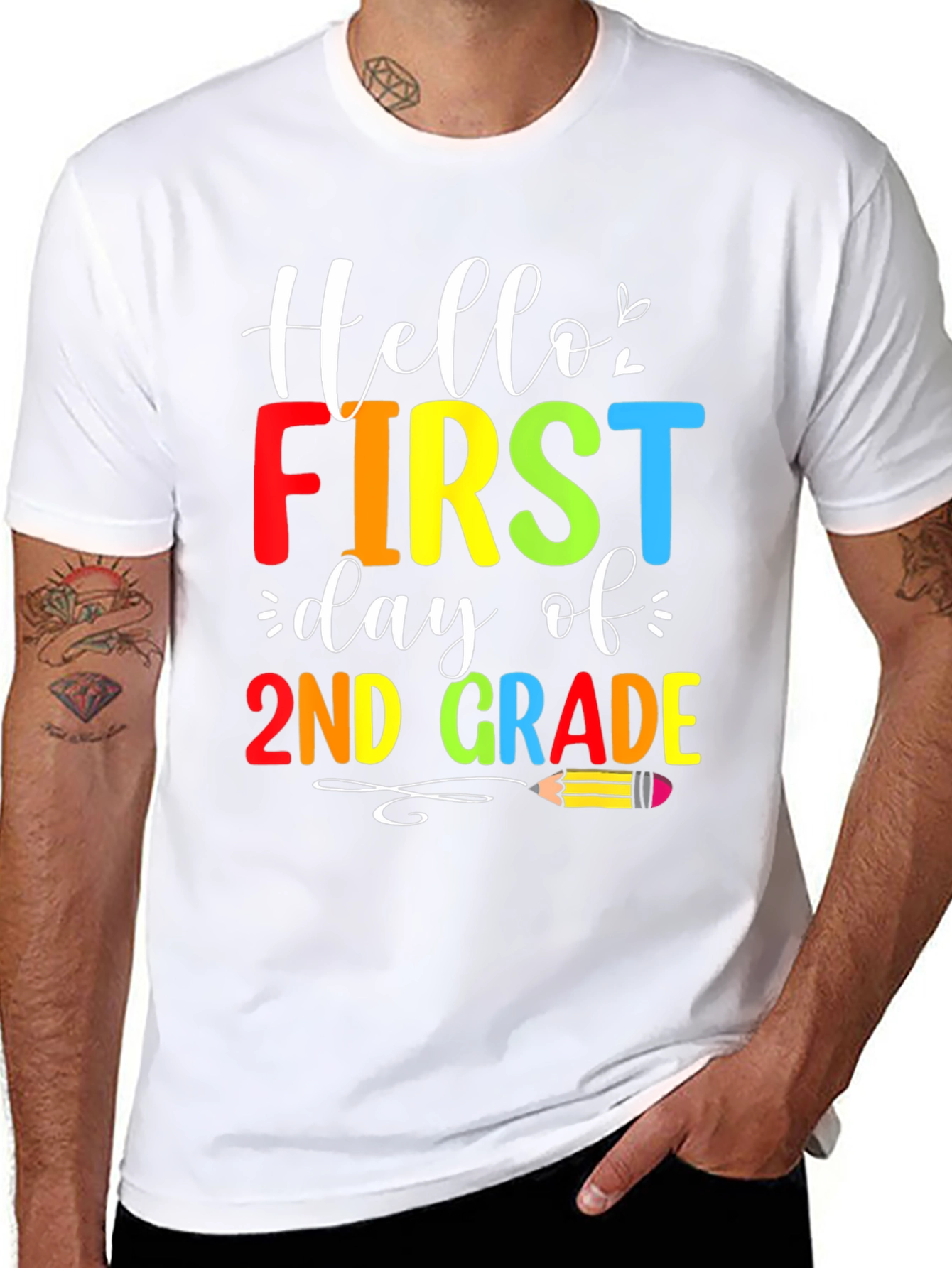 Hello 2nd Grade Back to School T-Shirt