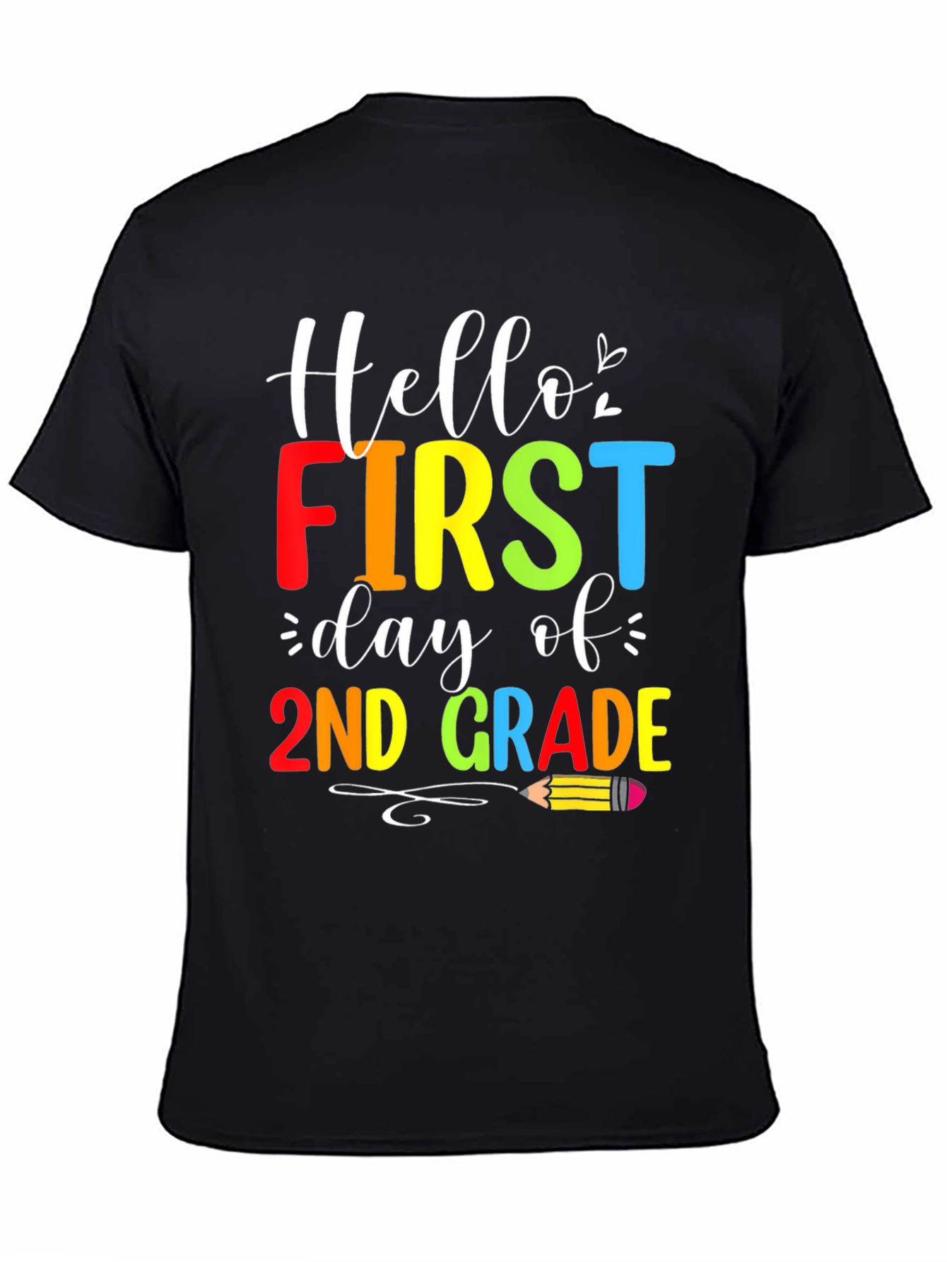 Hello 2nd Grade Back to School T-Shirt