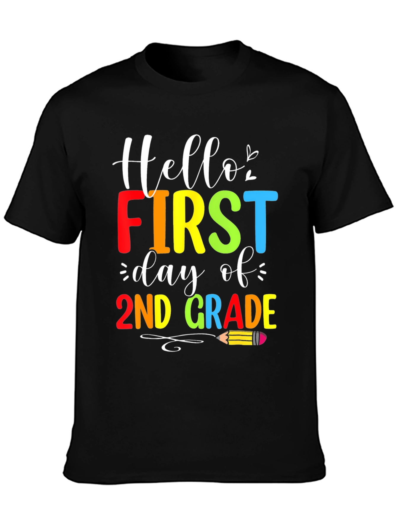 Hello 2nd Grade Back to School T-Shirt