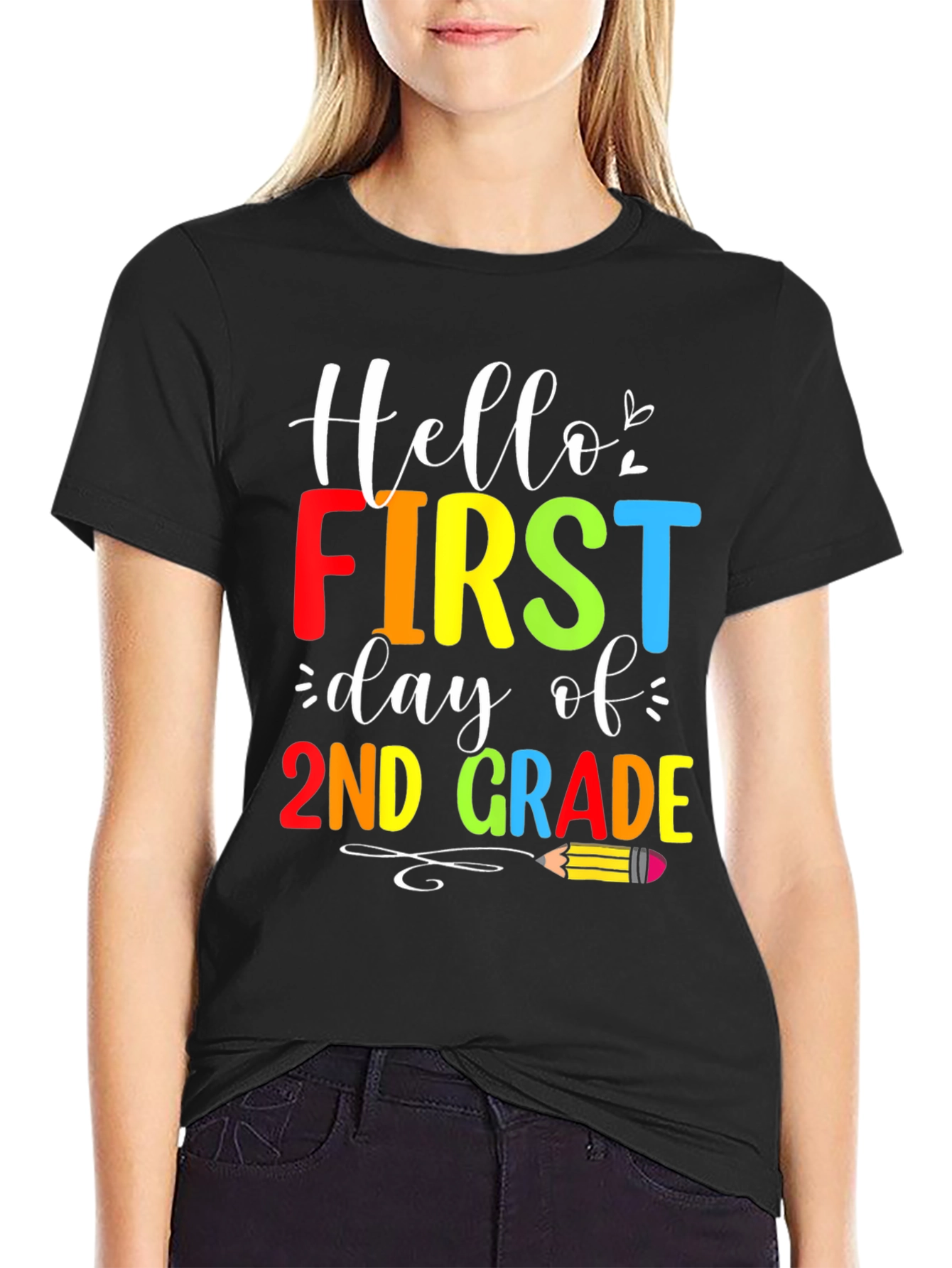 Hello 2nd Grade Back to School T-Shirt