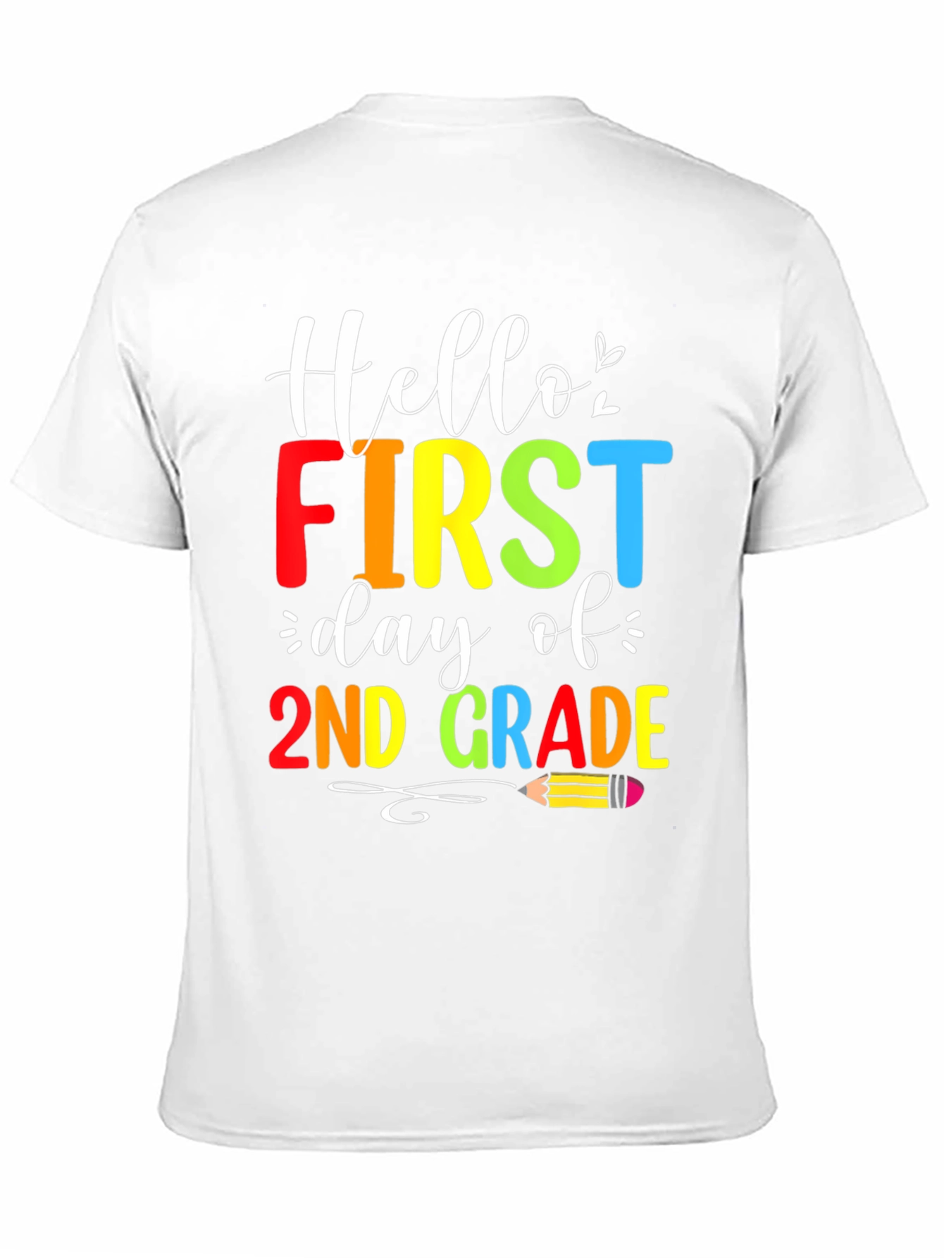 Hello 2nd Grade Back to School T-Shirt