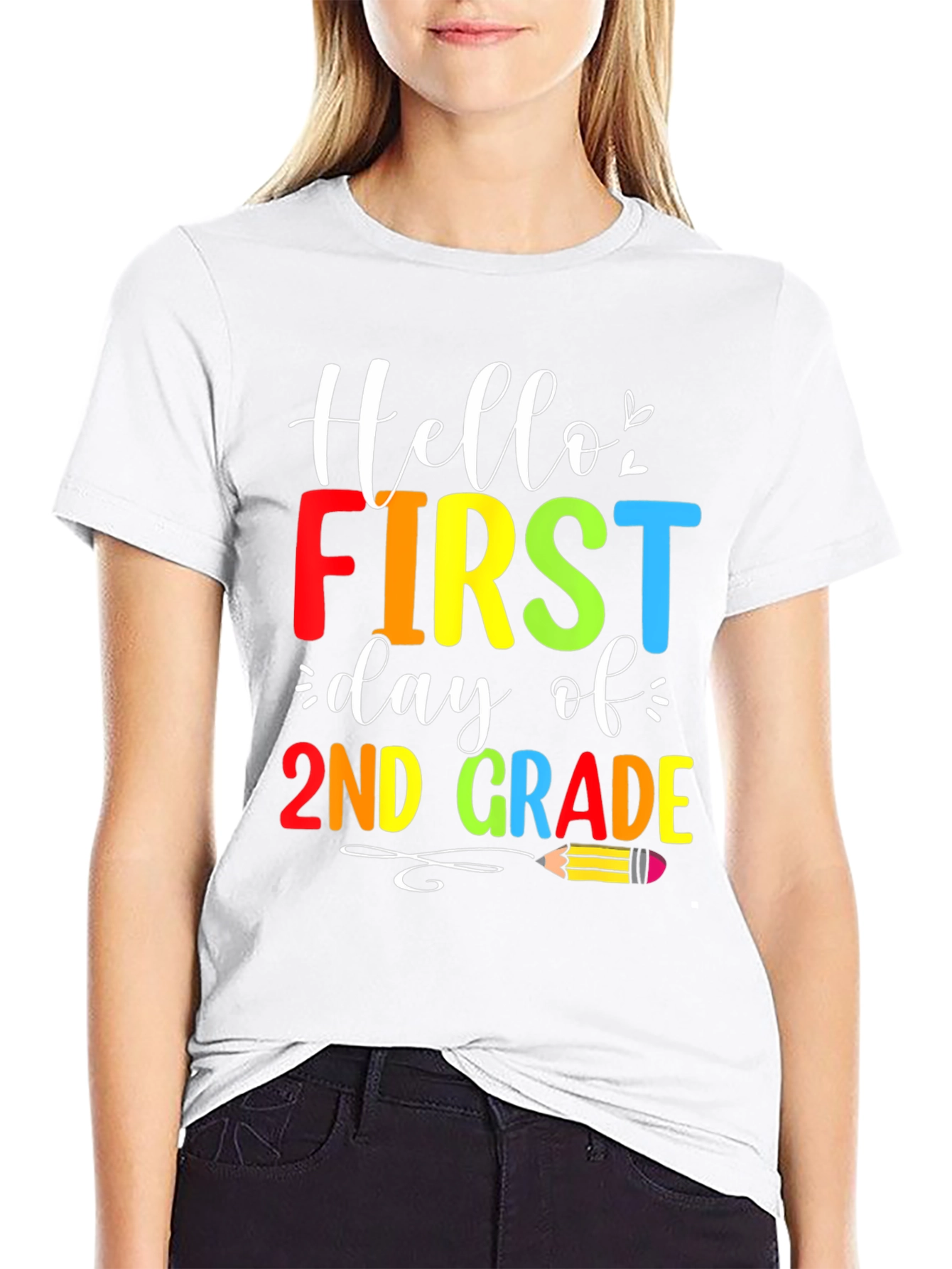 Hello 2nd Grade Back to School T-Shirt