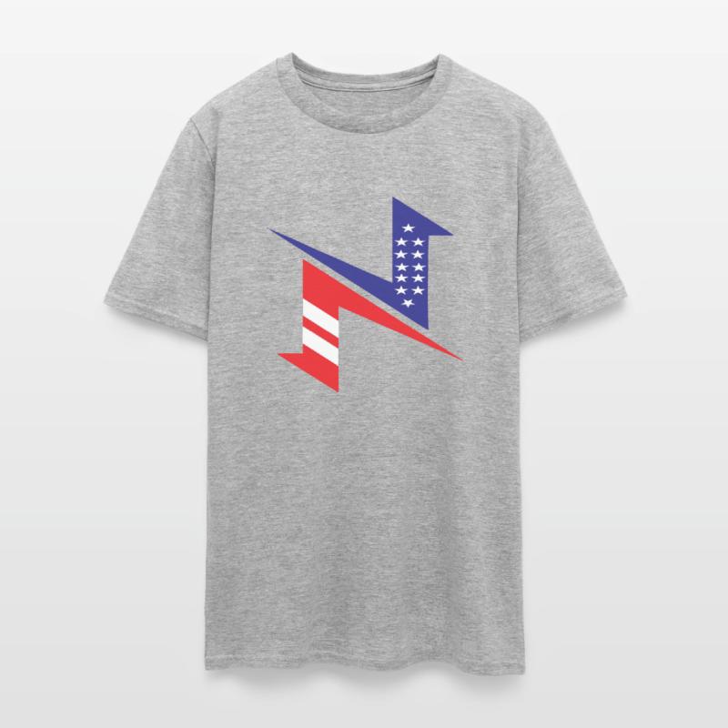 Icon N Red Blue Stars