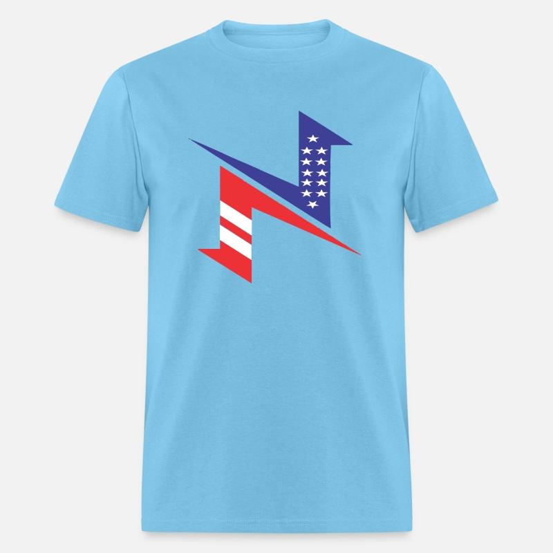 Icon N Red Blue Stars