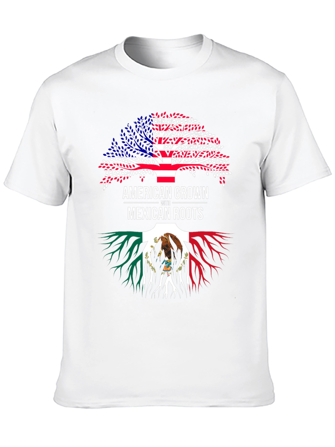 American Grown with Mexican Roots T-Shirt