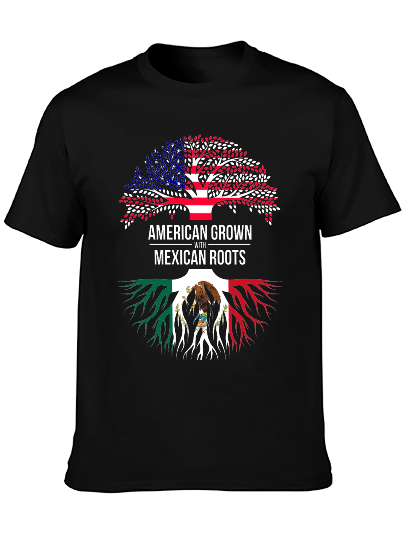 American Grown with Mexican Roots T-Shirt