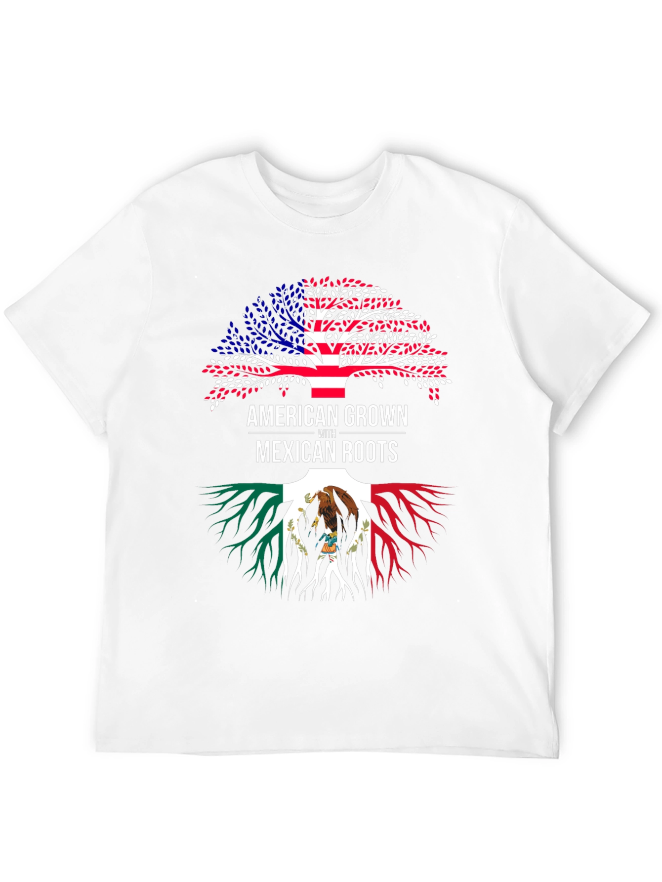 American Grown with Mexican Roots T-Shirt