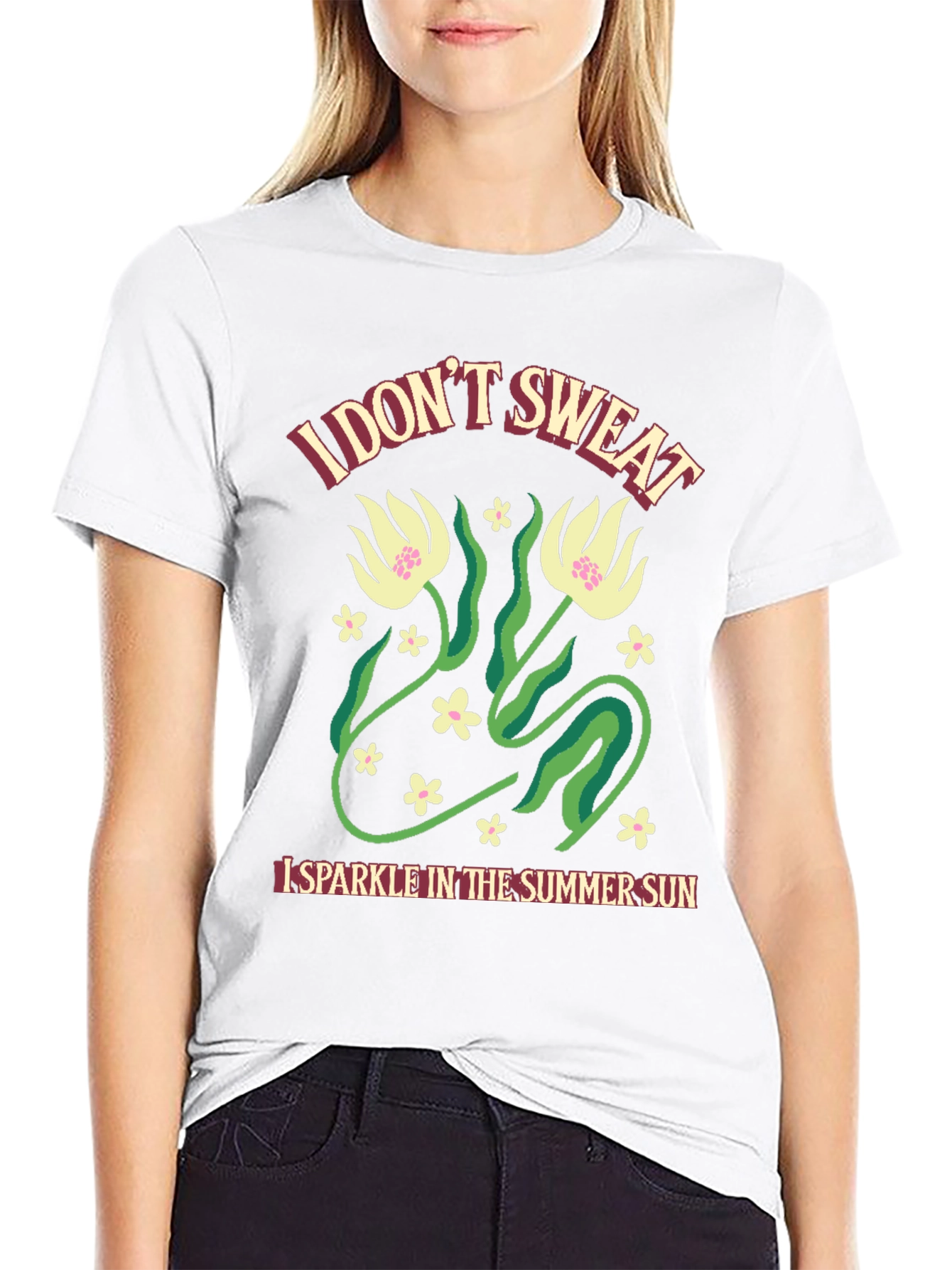 I Dont Sweat Summer Fun T-Shirt