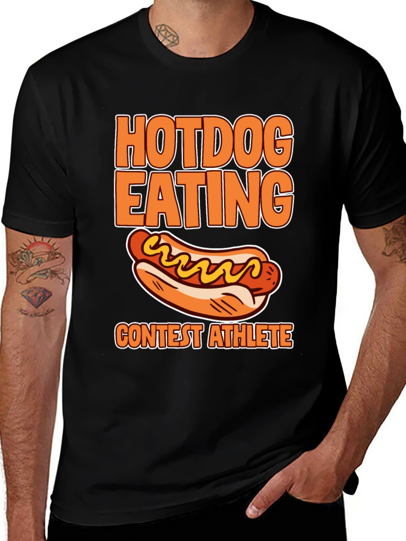 Hotdog Eating Contest Athlete T-Shirt
