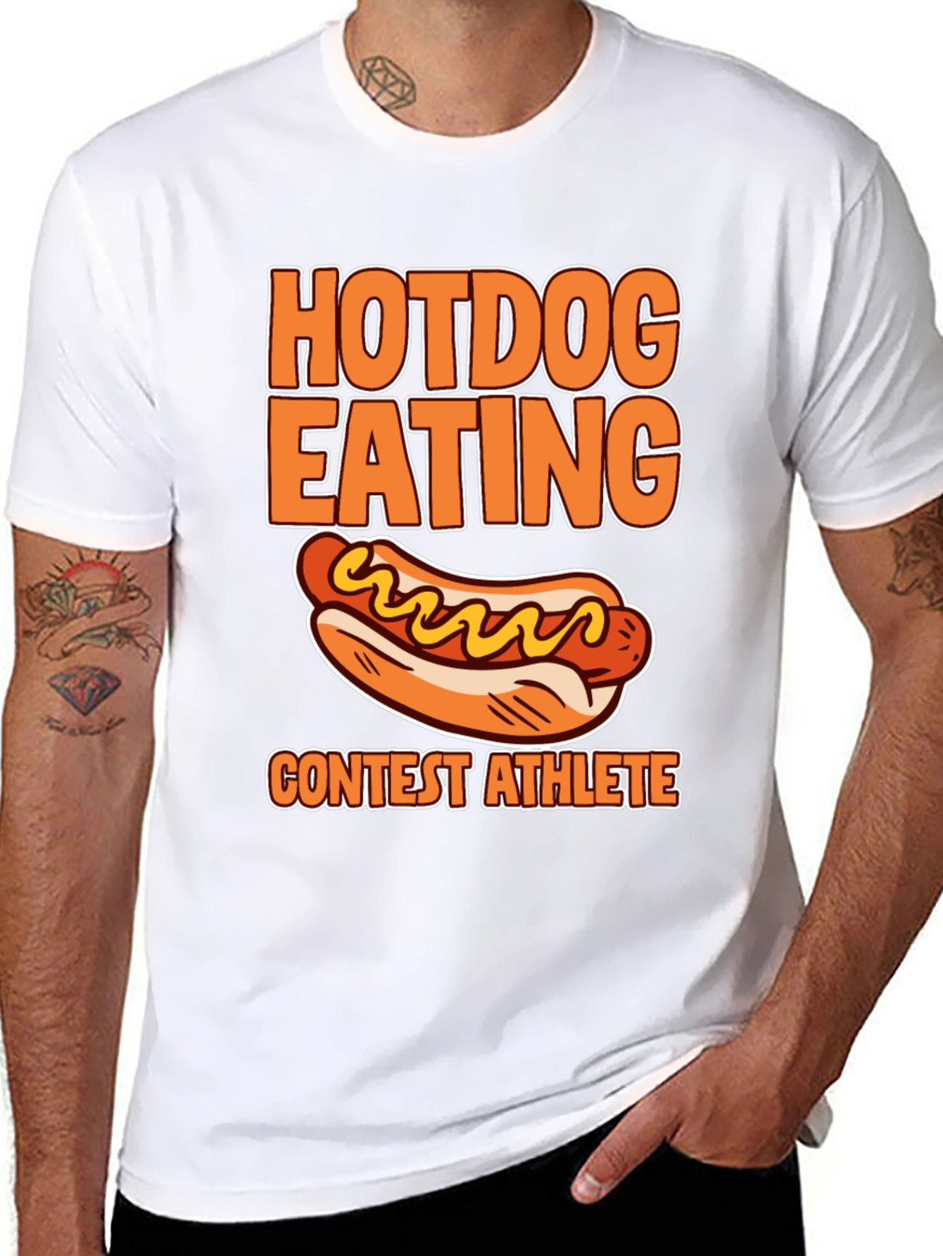 Hotdog Eating Contest Athlete T-Shirt