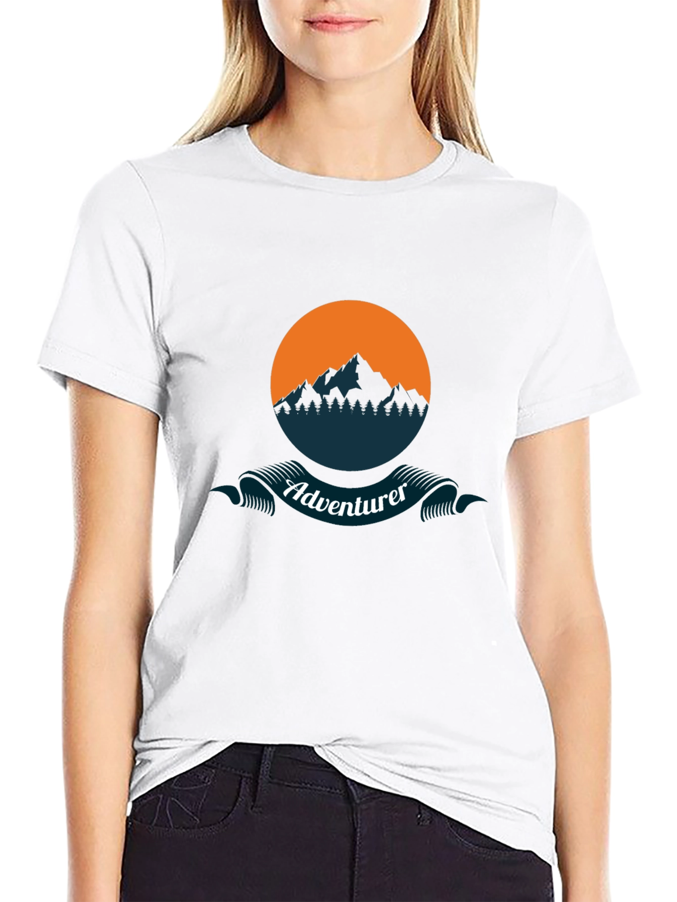 Adventurer Graphic Tee - Stylish Outdoor Inspired Design