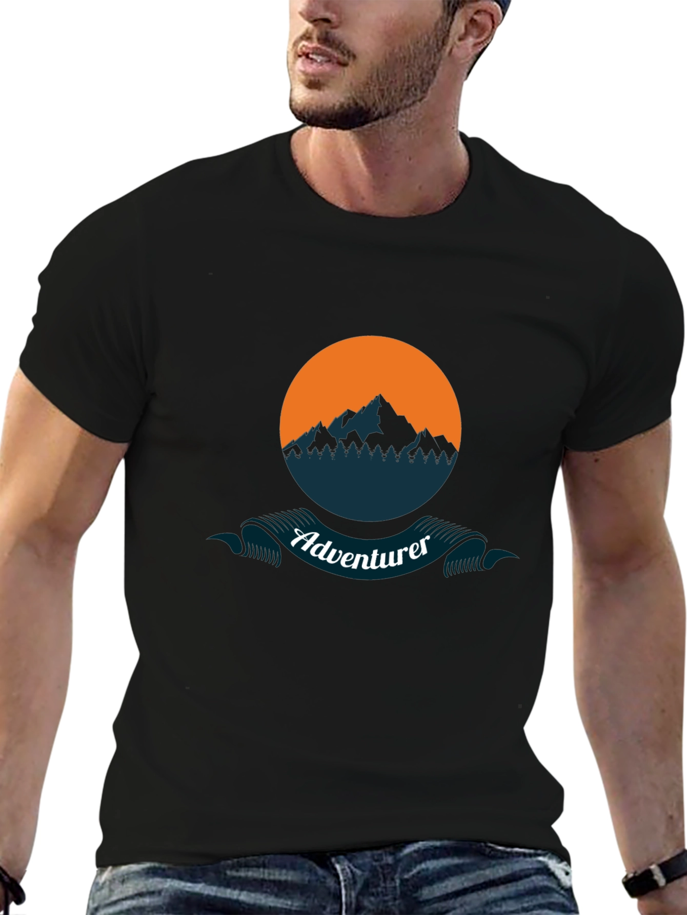 Adventurer Graphic Tee - Stylish Outdoor Inspired Design