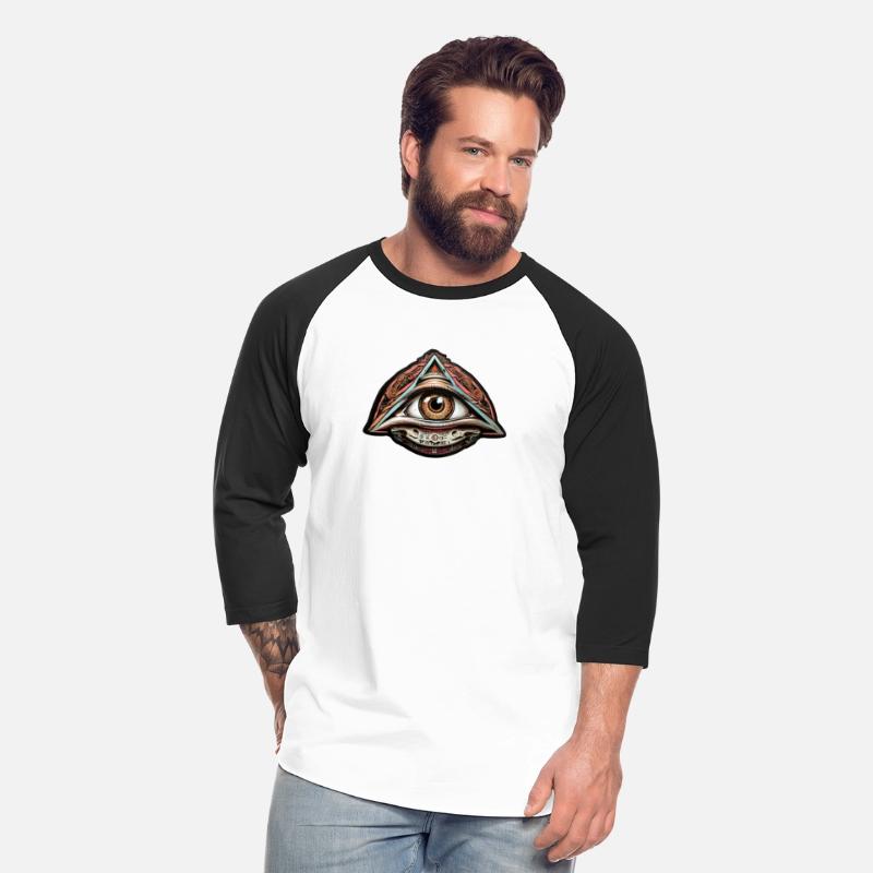 Illuminati design with one eye symbol