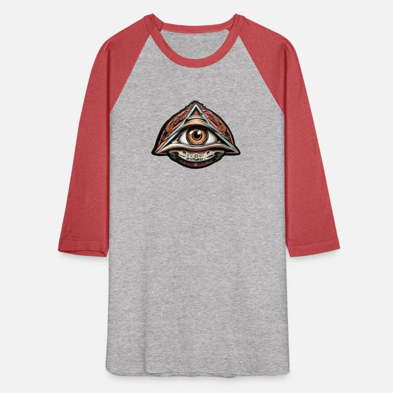 Illuminati design with one eye symbol