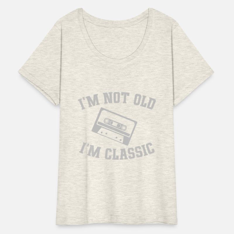 Im Not Old Im Classic Funny Cassette Graphic