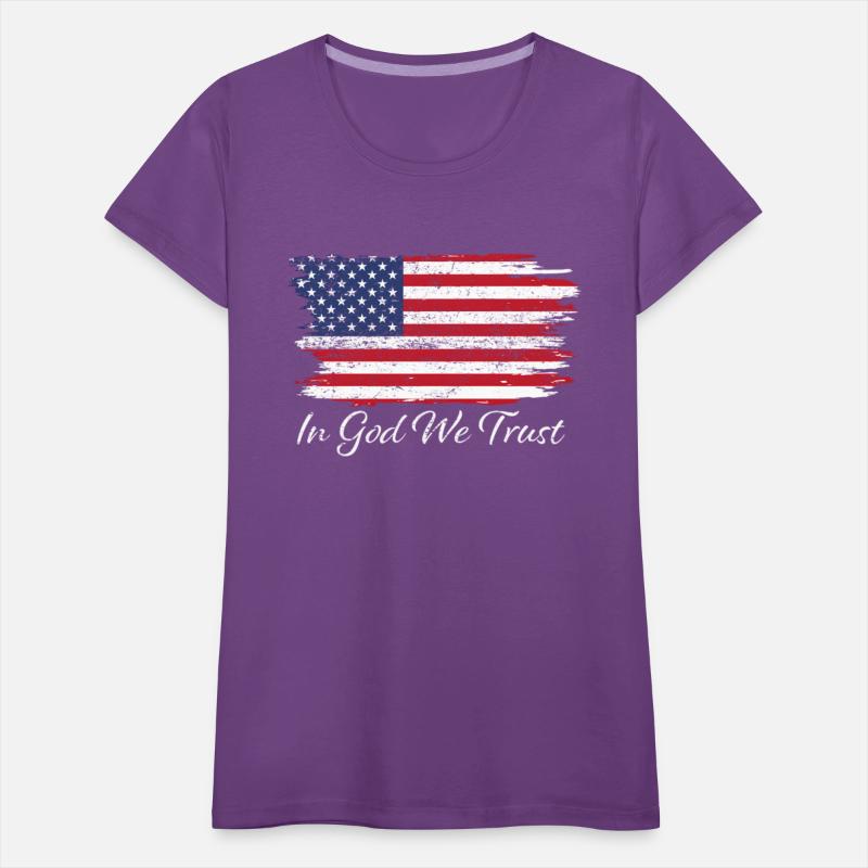 In God We Trust Us Flag Patriotic