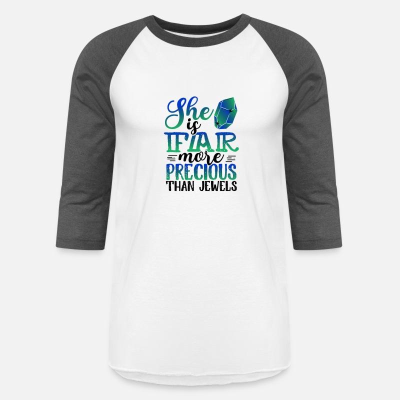 Inspirational She is Far More Precious than