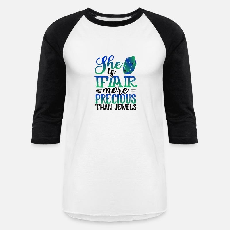 Inspirational She is Far More Precious than