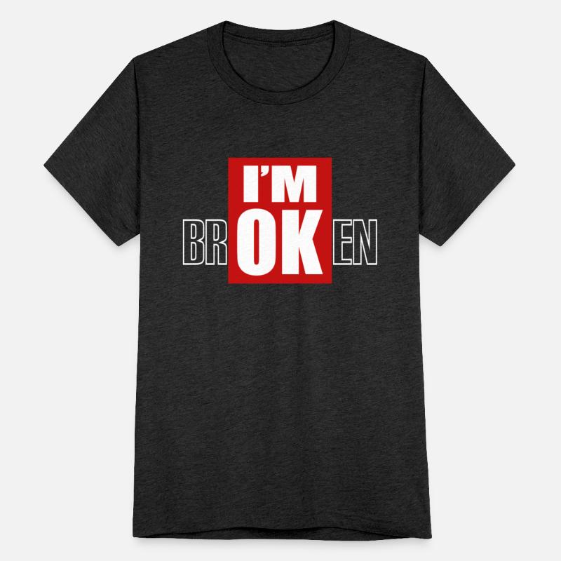 Invisible Illness Mental Health Awareness I m Ok I