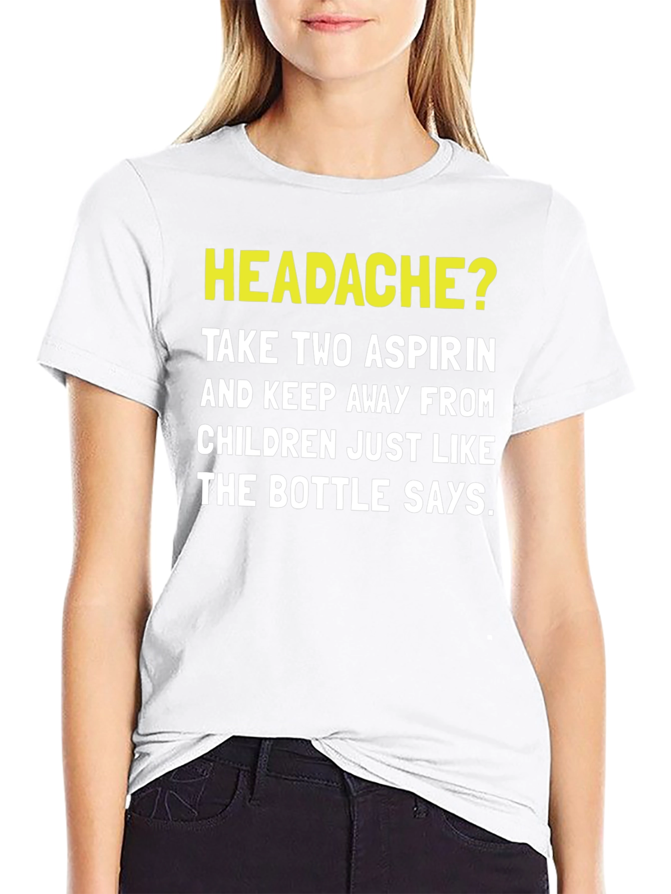 Headache Aspirin Humor T-Shirt