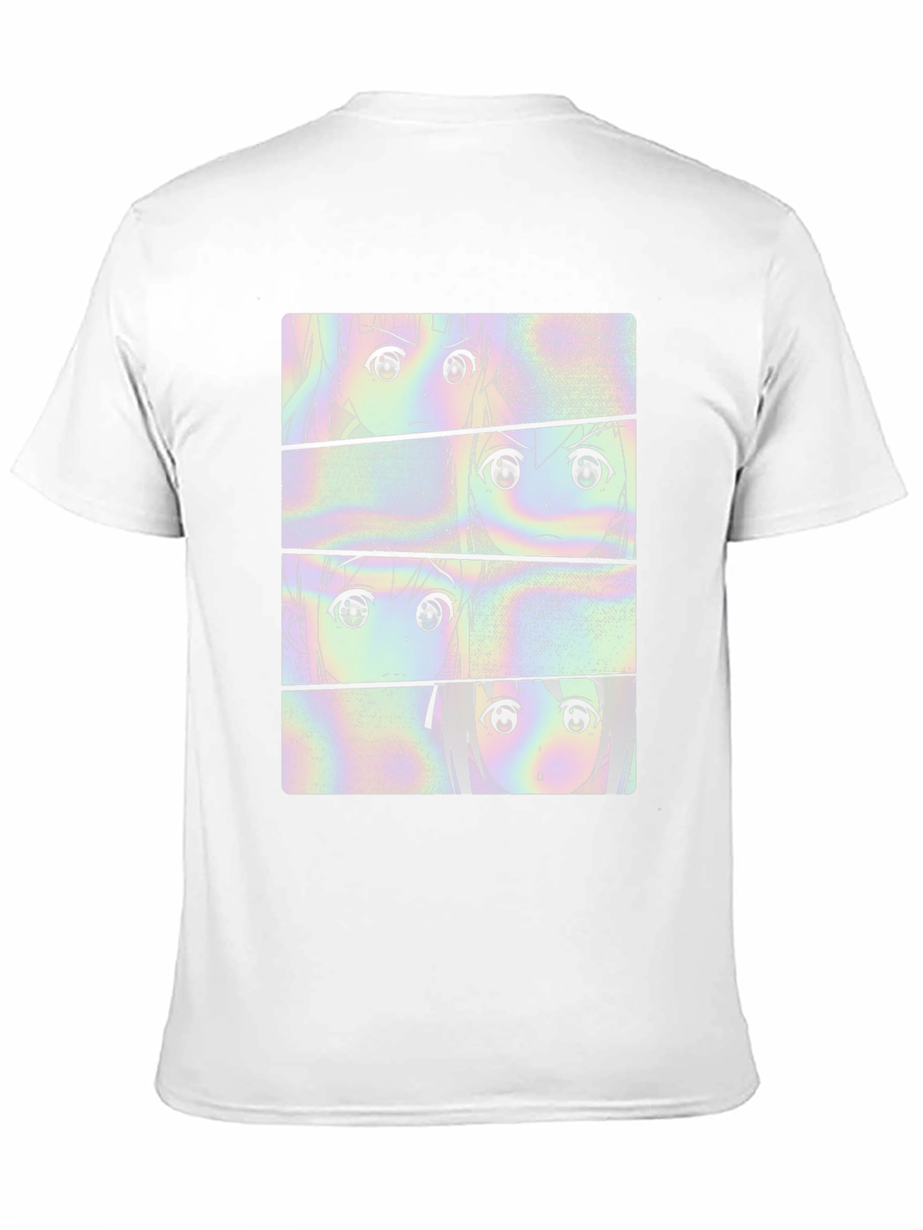 Anime Girl Panel T-Shirt - Stylish Graphic Tee