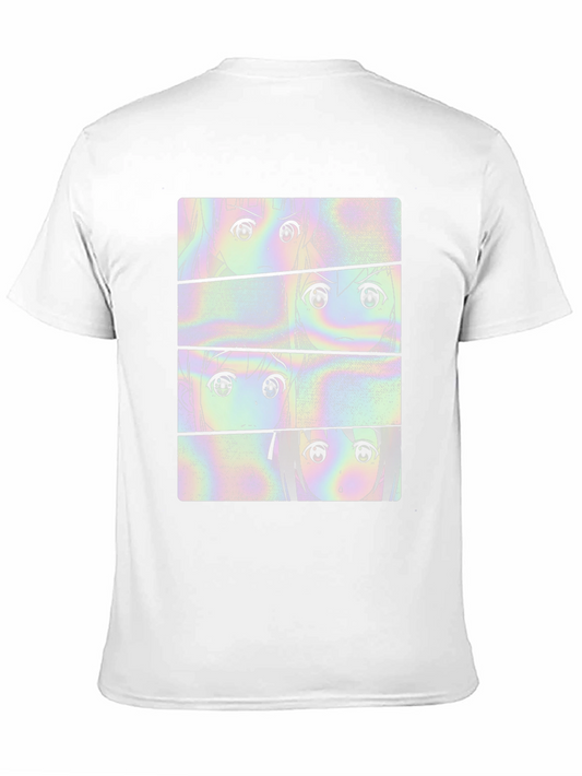 Anime Girl Panel T-Shirt - Stylish Graphic Tee