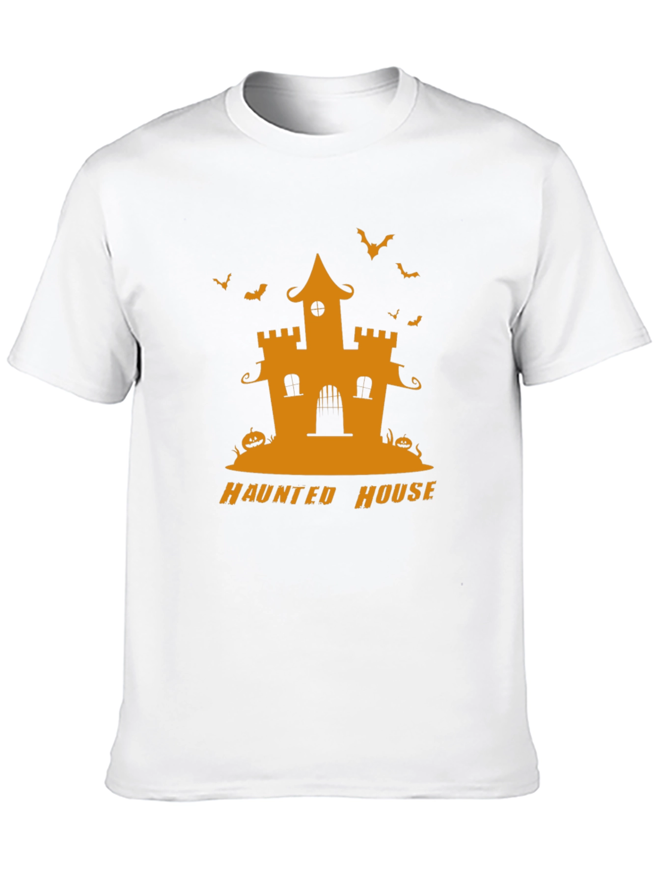 Haunted House Halloween T-Shirt - Spooky Season Style