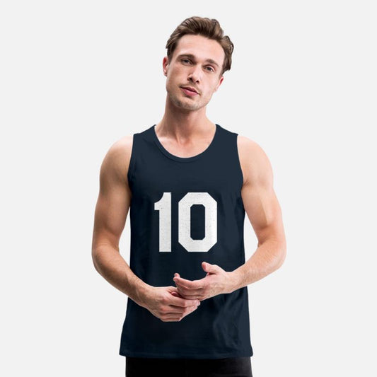 Jersey Number 10 Ten Athletic Sports