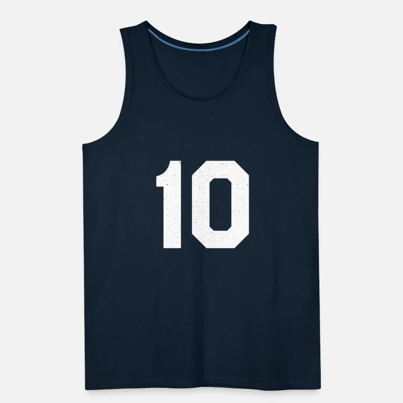 Jersey Number 10 Ten Athletic Sports