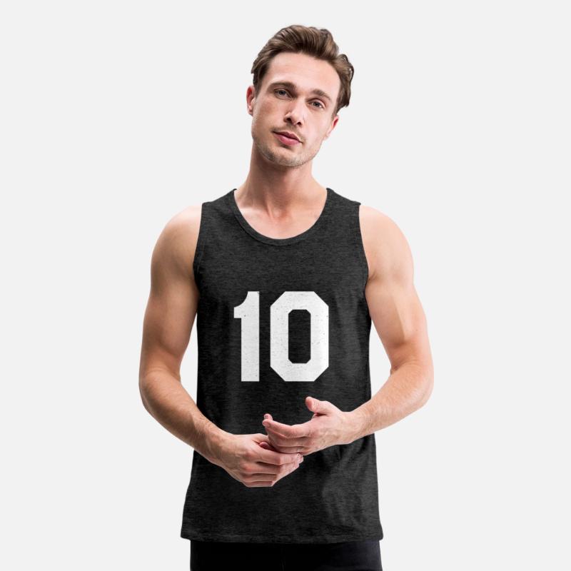 Jersey Number 10 Ten Athletic Sports