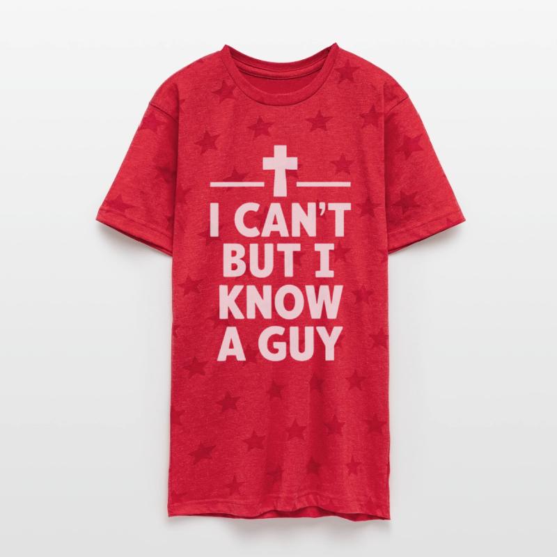 Jesus Christian Cross I Can't But I Know A Guy