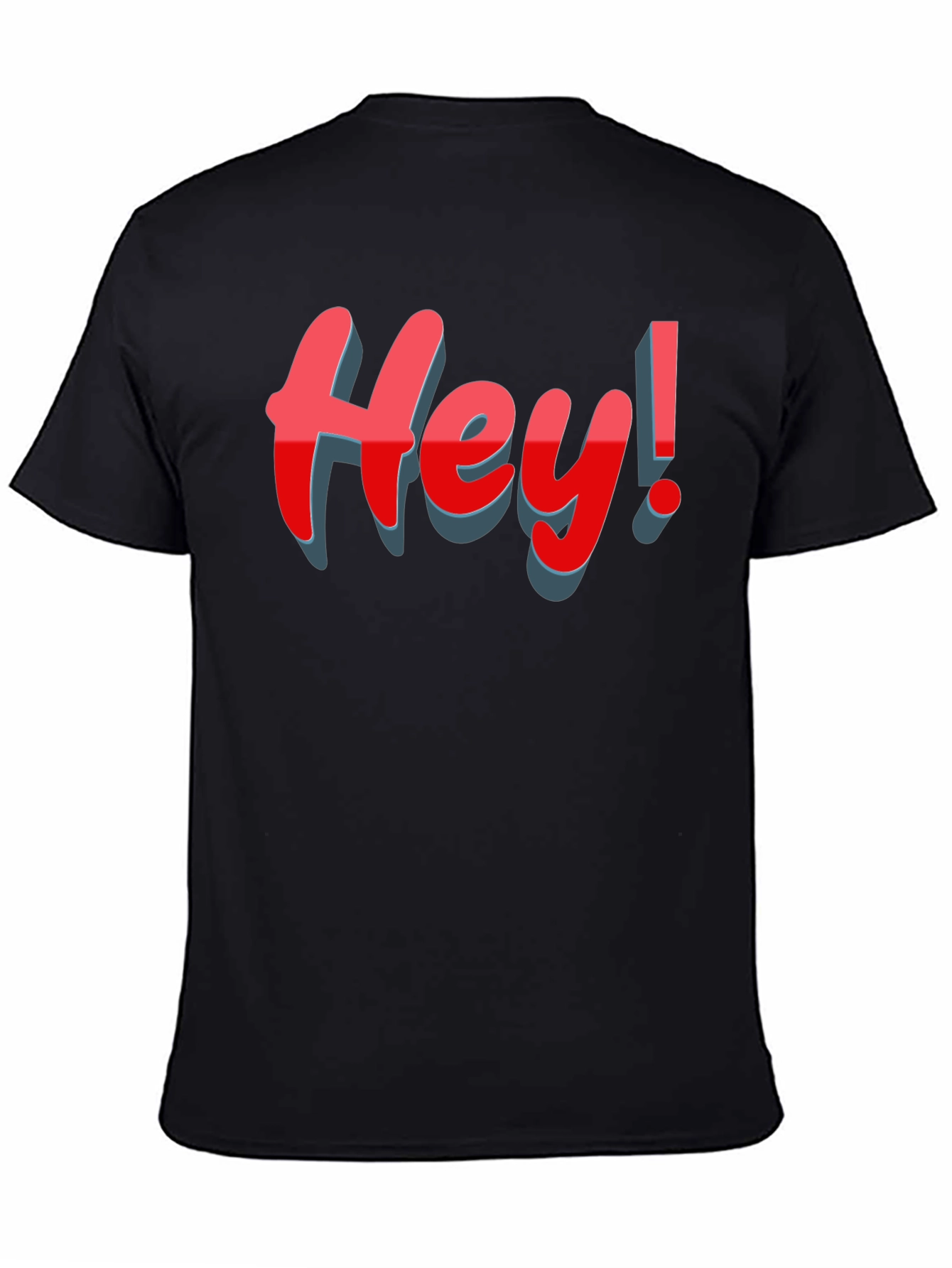 Hey! Graphic T-Shirt - Stylish Casual Wear