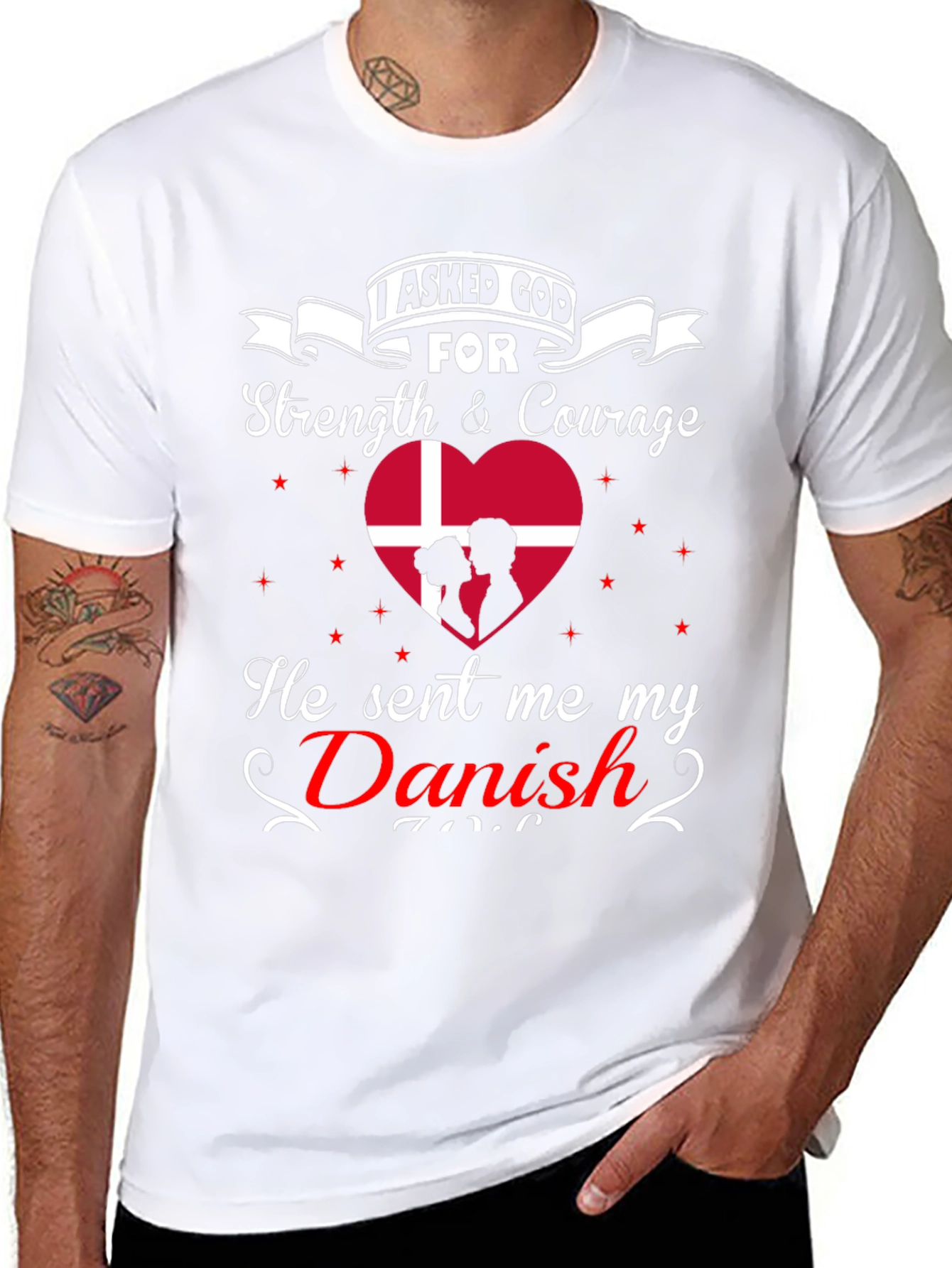 I Asked God For A Danish T-Shirt