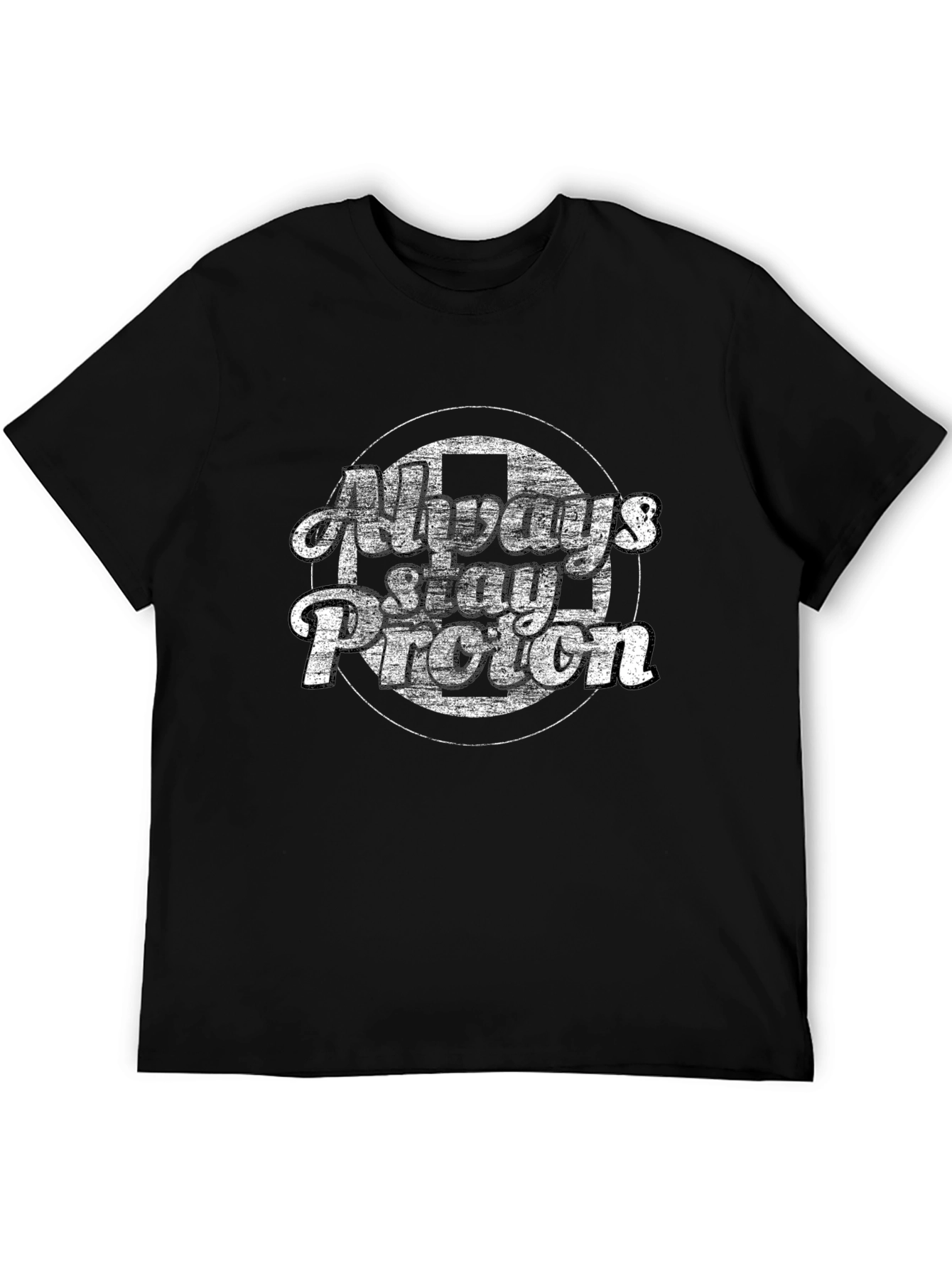 Always Stay Proton Black T-Shirt