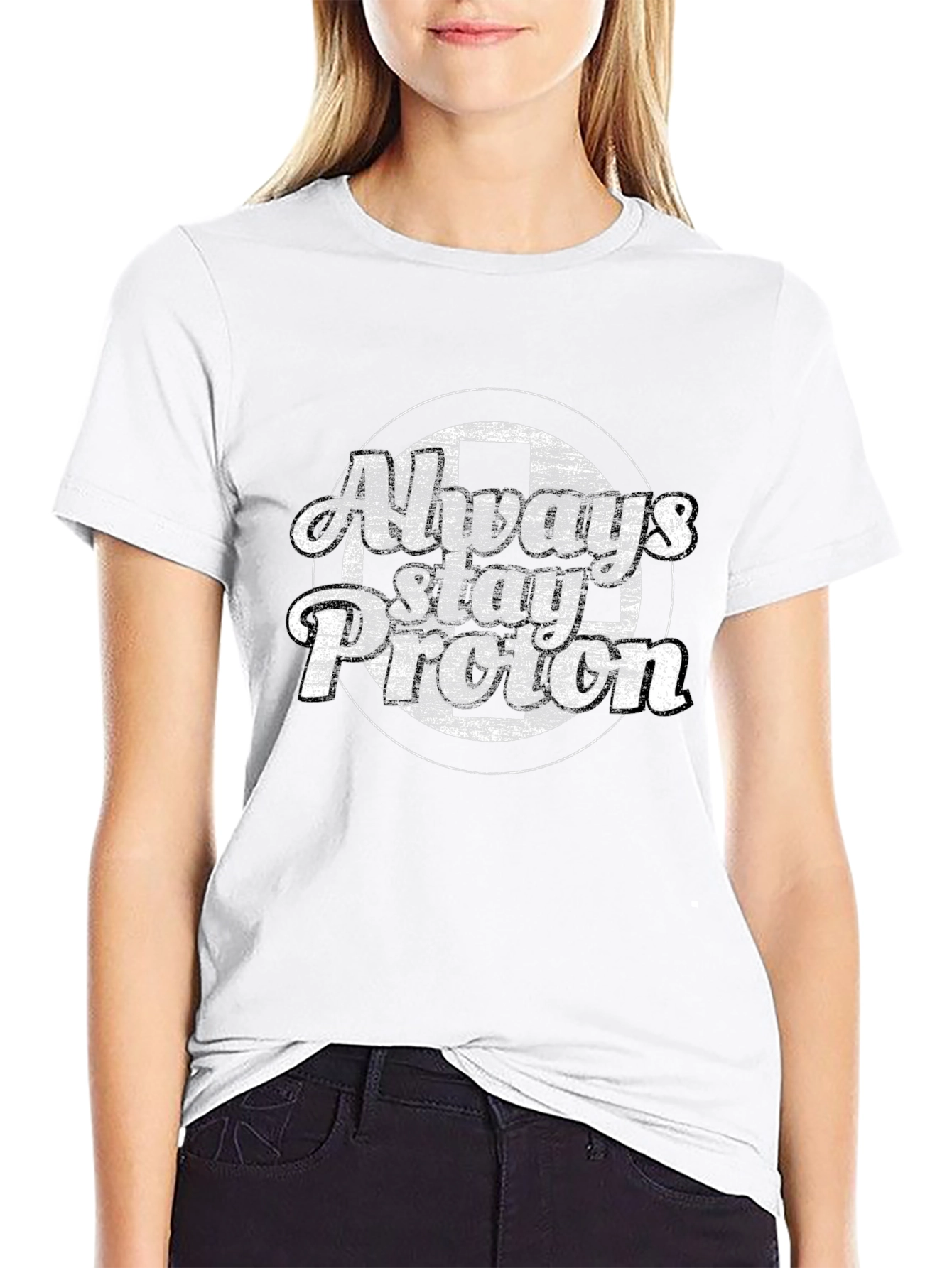 Always Stay Proton Black T-Shirt