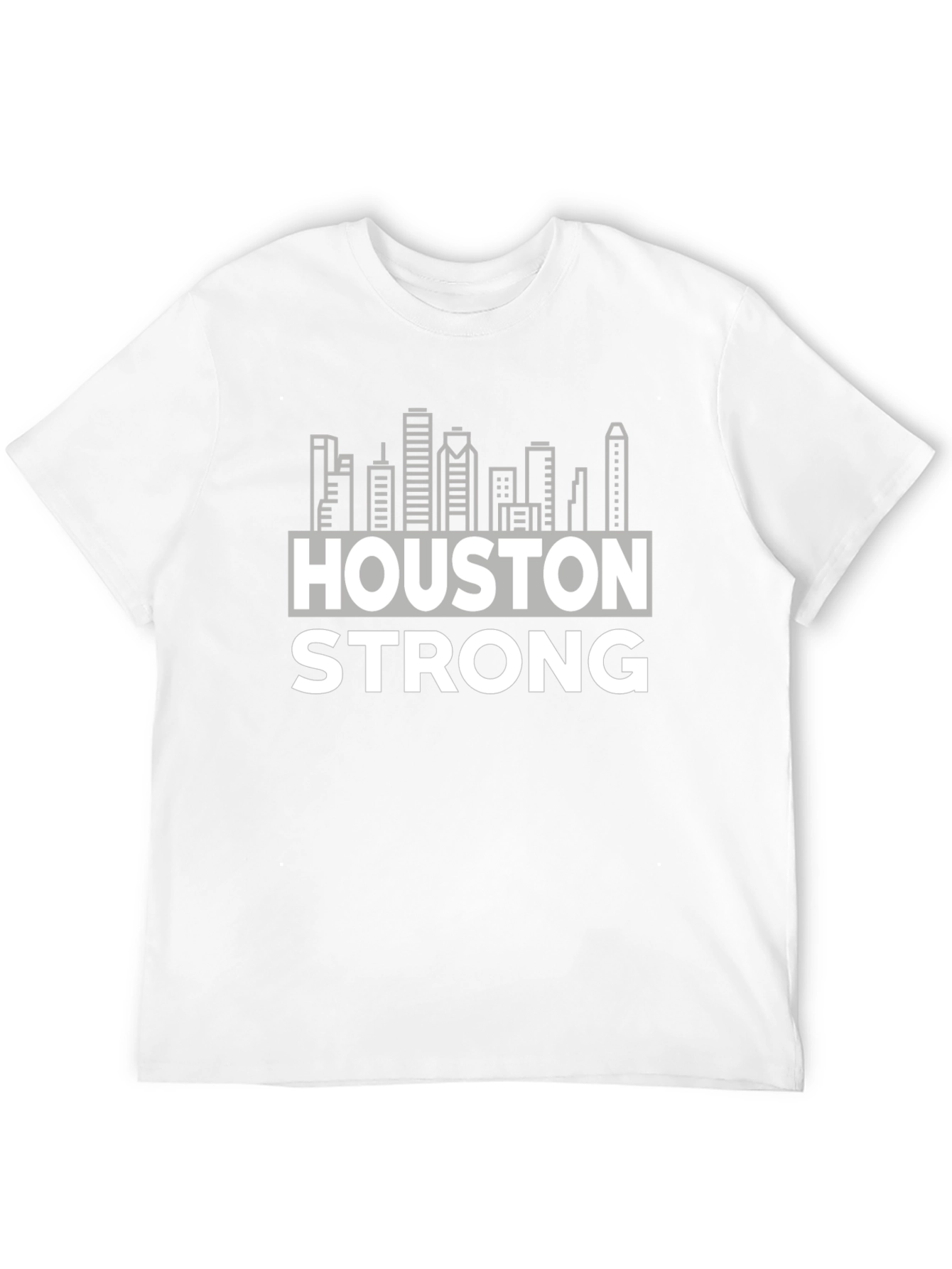 Houston Strong Graphic Tee - Black