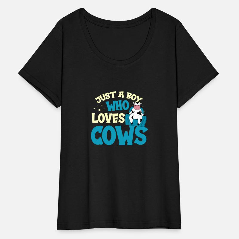 Just A Who Loves Cows Animal Farming Cow
