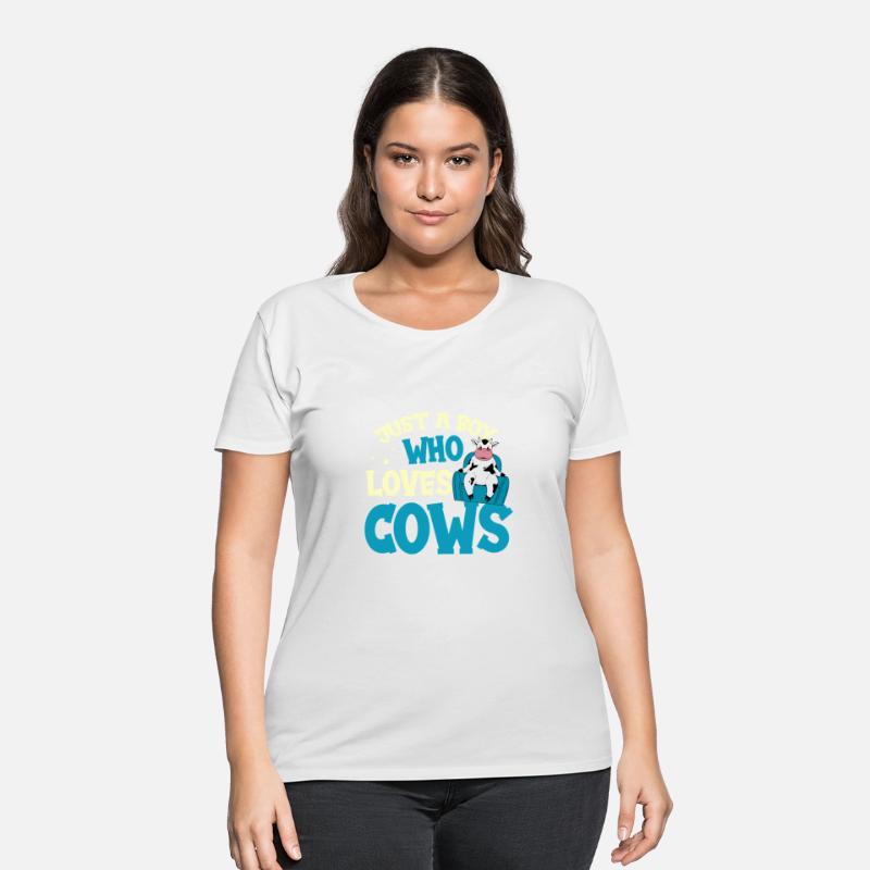 Just A Who Loves Cows Animal Farming Cow