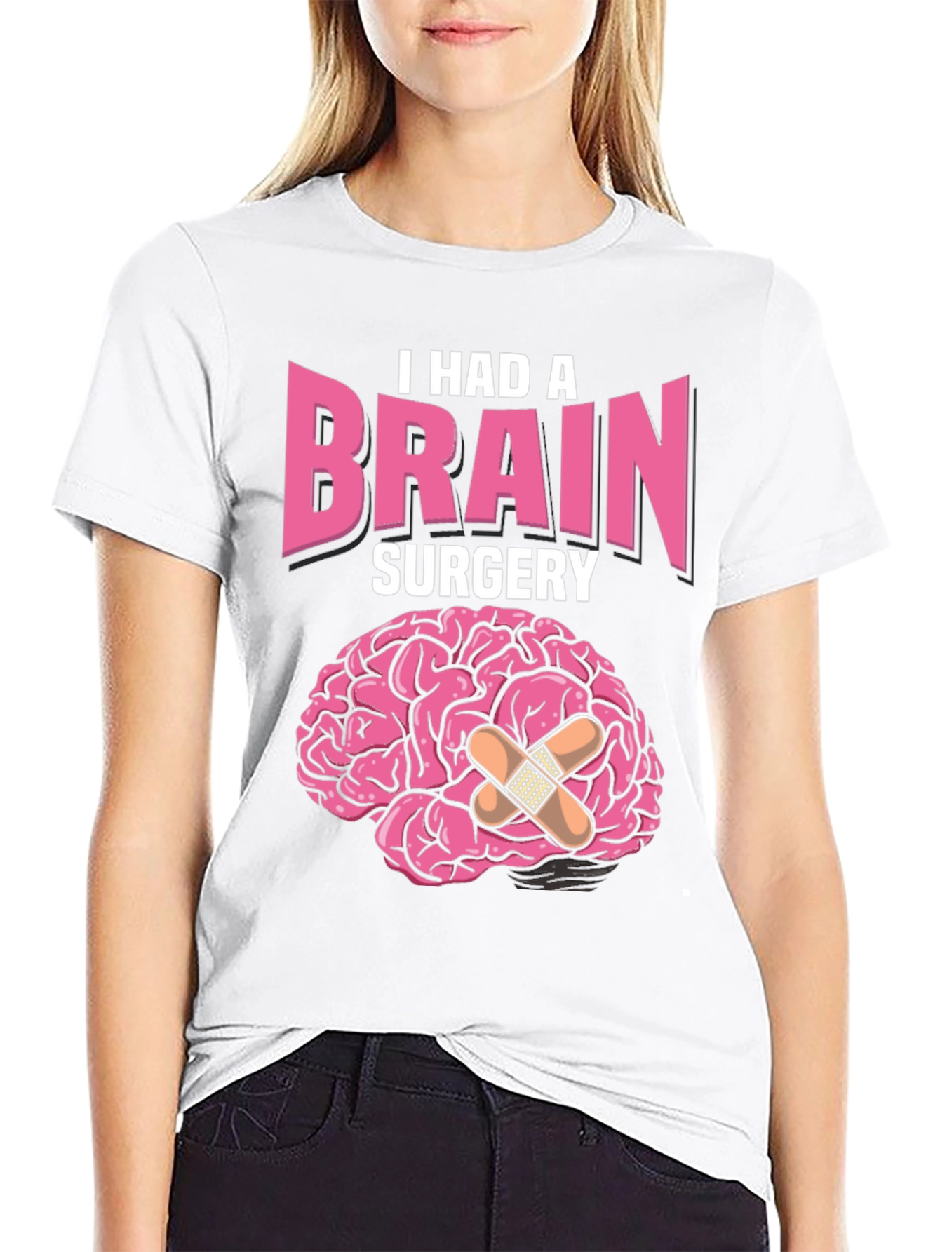 I Had Brain Surgery T-Shirt Funny Get Well Gift