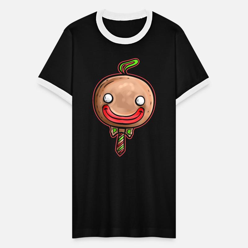 Kawaii Christmas Tree Ball Globe Gingerbread Man