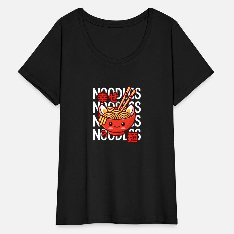 Kawaii Ramen Noodle Bowl Noodles Red