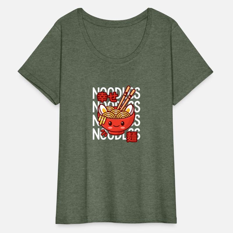 Kawaii Ramen Noodle Bowl Noodles Red