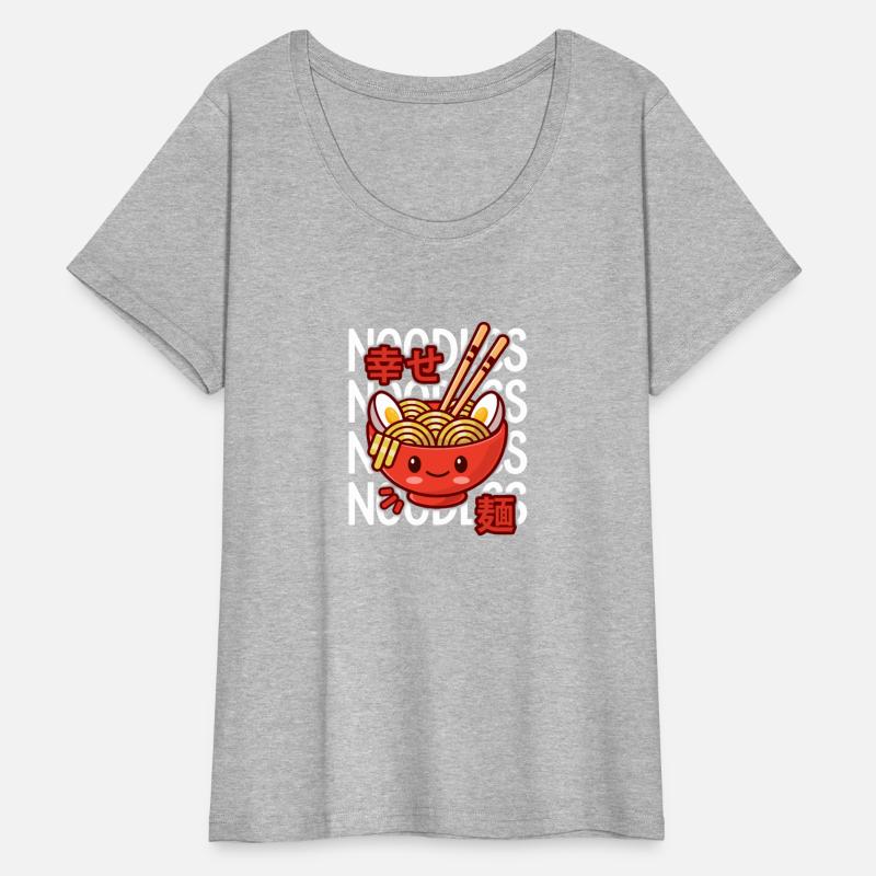 Kawaii Ramen Noodle Bowl Noodles Red