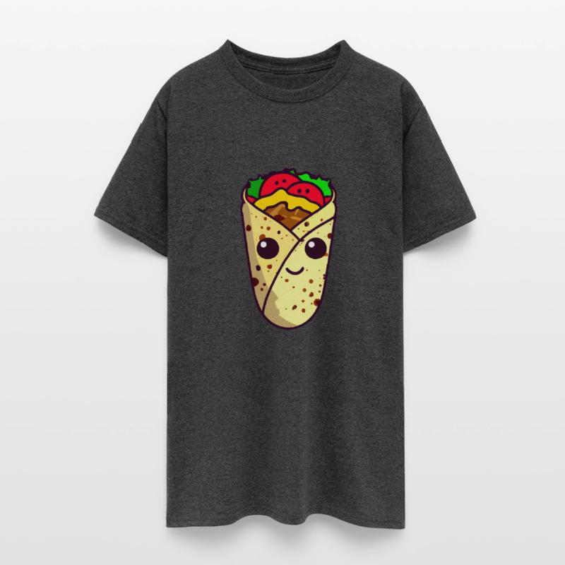 Kawaii Wrap, Kebab, Taco - Cute Street Food Design