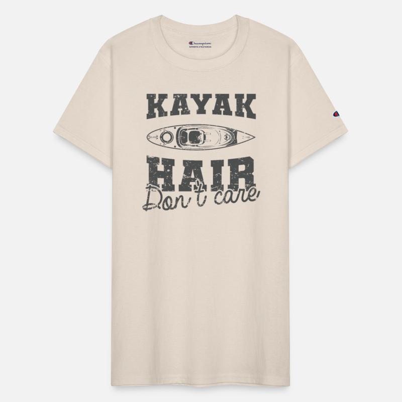 Kayak Hair don't care Paddleboat Canoeing