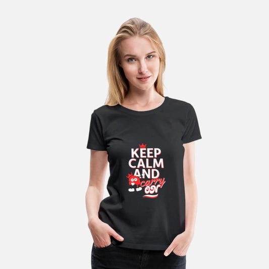 "Keep Calm and Carry On: A Resilient Statement Tee