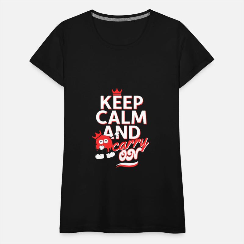 "Keep Calm and Carry On: A Resilient Statement Tee