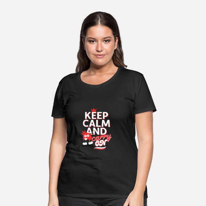 "Keep Calm and Carry On: A Resilient Statement Tee