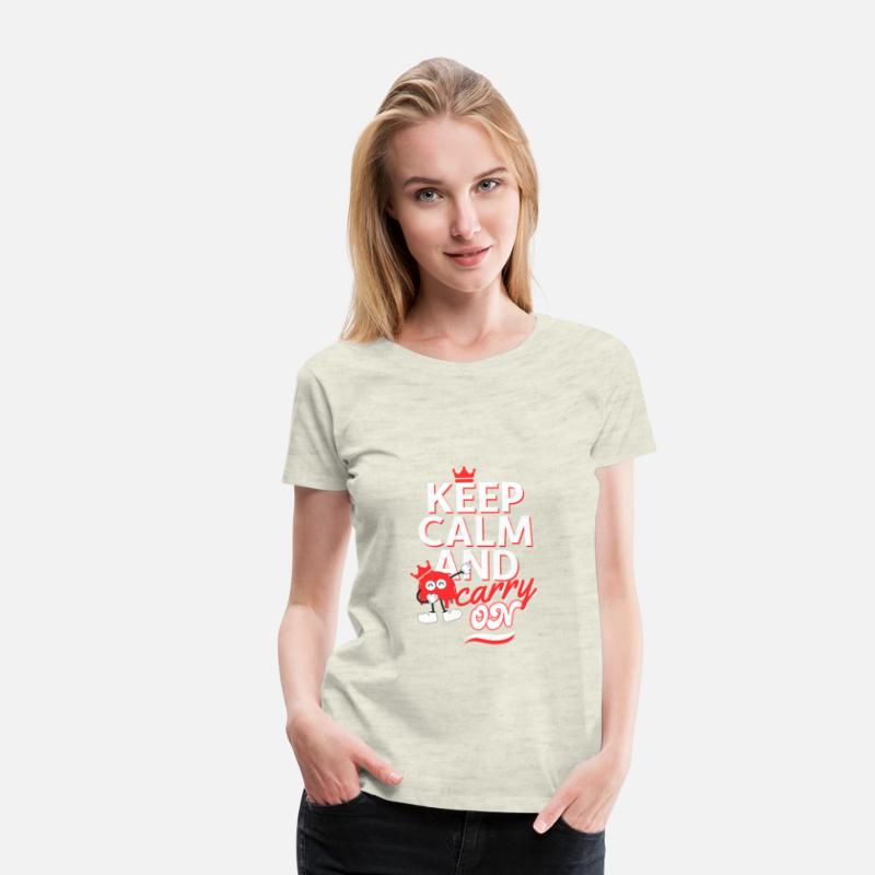 "Keep Calm and Carry On: A Resilient Statement Tee